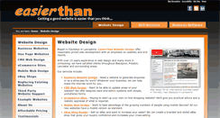 Desktop Screenshot of easierthan.co.uk
